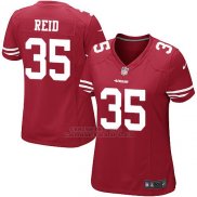 Camiseta San Francisco 49ers Reid Rojo Nike Game NFL Mujer