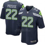 Camiseta Seattle Seahawks Prosise Azul Oscuro Nike Game NFL Hombre