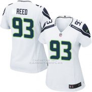 Camiseta Seattle Seahawks Reed Blanco Nike Game NFL Mujer