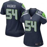 Camiseta Seattle Seahawks Wagner Azul Oscuro Nike Game NFL Mujer