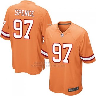 Camiseta Tampa Bay Buccaneers Spence Naranja Nike Game NFL Nino