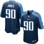 Camiseta Tennessee Titans Jones Azul Oscuro Nike Game NFL Nino