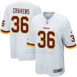 Camiseta Washington Commanders Cravens Blanco Nike Game NFL Hombre