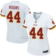 Camiseta Washington Commanders Riggins Blanco Nike Game NFL Mujer