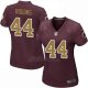 Camiseta Washington Commanders Riggins Marron Nike Game NFL Mujer