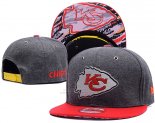 Gorra NFL Kansas City Chiefs Apagado Gris Rojo