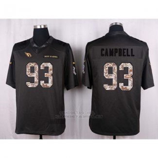 Camiseta Arizona Cardinals Campbell Apagado Gris Nike Anthracite Salute To Service NFL Hombre