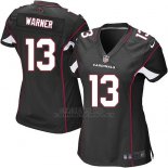 Camiseta Arizona Cardinals Warner Negro Nike Game NFL Mujer