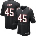 Camiseta Atlanta Falcons Jones Negro Nike Game NFL Nino
