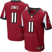 Camiseta Atlanta Falcons Jones Rojo Nike Elite NFL Hombre