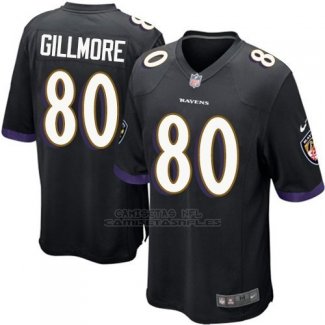 Camiseta Baltimore Ravens Gillmore Negro Nike Game NFL Nino