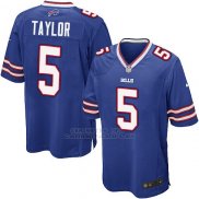 Camiseta Buffalo Bills Taylor Azul Nike Game NFL Nino