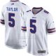Camiseta Buffalo Bills Taylor Blanco Nike Game NFL Hombre