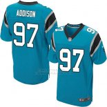 Camiseta Carolina Panthers Addison Azul Nike Elite NFL Hombre