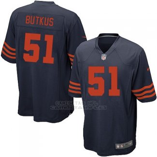 Camiseta Chicago Bears Butkus Marron Negro Nike Game NFL Hombre