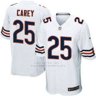 Camiseta Chicago Bears Carey Blanco Nike Game NFL Hombre