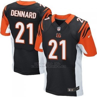 Camiseta Cincinnati Bengals Dennard Negro Nike Elite NFL Hombre