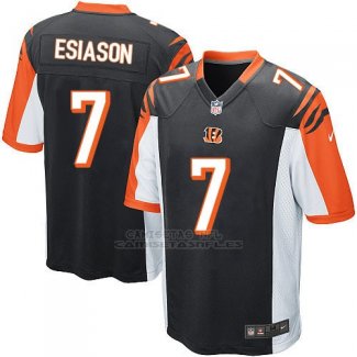 Camiseta Cincinnati Bengals Esiason Negro Nike Game NFL Nino