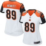 Camiseta Cincinnati Bengals Hewitt Blanco Nike Game NFL Mujer