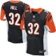 Camiseta Cincinnati Bengals Hill Negro Nike Elite NFL Hombre