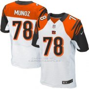 Camiseta Cincinnati Bengals Munoz Blanco Nike Elite NFL Hombre