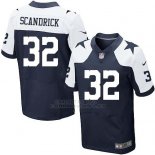 Camiseta Dallas Cowboys Scandrick Profundo Azul y Blanco Nike Elite NFL Hombre