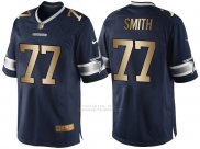 Camiseta Dallas Cowboys Smith Profundo Azul Nike Gold Game NFL Hombre