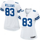 Camiseta Dallas Cowboys Williams Blanco Nike Game NFL Mujer