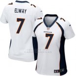 Camiseta Denver Broncos Elway Blanco Nike Game NFL Mujer