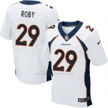 Camiseta Denver Broncos Roby Blanco Nike Elite NFL Hombre