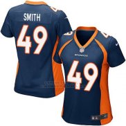 Camiseta Denver Broncos Smith Azul Oscuro Nike Game NFL Mujer