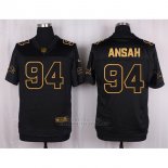 Camiseta Detroit Lions Ansah Negro Nike Elite Pro Line Gold NFL Hombre Camiseta Detroit Lions Ansah Negro Nike Elite Pro Line Gold NFL Hombre