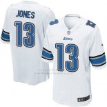 Camiseta Detroit Lions Jones Blanco Nike Game NFL Nino