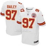 Camiseta Kansas City Chiefs Bailey Blanco Nike Elite NFL Hombre