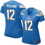 Camiseta Los Angeles Chargers Benjamin Azul Nike Game NFL Mujer Camiseta Los Angeles Chargers Benjamin Azul Nike Game NFL Mujer