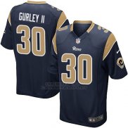 Camiseta Los Angeles Rams Gurley Negro Nike Game NFL Hombre