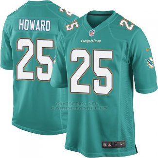 Camiseta Miami Dolphins Howard Verde Nike Game NFL Hombre