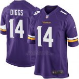 Camiseta Minnesota Vikings Diggs Violeta Nike Game NFL Nino