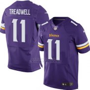 Camiseta Minnesota Vikings Treadwell Violeta Nike Elite NFL Hombre