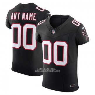 Camiseta NFL Elite Atlanta Falcons Vapor F.U.S.E. Personalizada Negro2