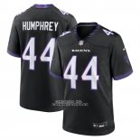 Camiseta NFL Game Baltimore Ravens Marlon Humphrey Alterno Negro Camiseta NFL Game Baltimore Ravens Marlon Humphrey Alterno Negro