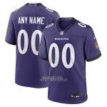 Camiseta NFL Game Baltimore Ravens Personalizada Violeta1