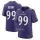 Camiseta NFL Game Baltimore Ravens Rayshaun Benny Violeta