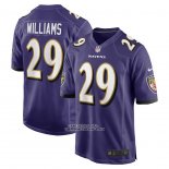 Camiseta NFL Game Baltimore Ravens Tramon Williams Violeta