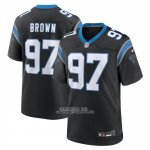 Camiseta NFL Game Carolina Panthers Bobby Brown Negro