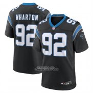 Camiseta NFL Game Carolina Panthers Tershawn Wharton Negro