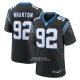 Camiseta NFL Game Carolina Panthers Tershawn Wharton Negro