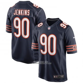 Camiseta NFL Game Chicago Bears John Jenkins Azul