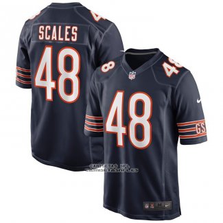 Camiseta NFL Game Chicago Bears Patrick Scales Azul