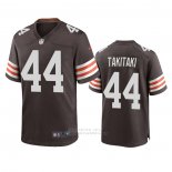 Camiseta NFL Game Cleveland Browns Sione Takitaki 2020 Marron